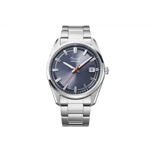 Orient 75th Anniversary Stretto Date 38.5mm Dress Watch with Sapphire Crystal, RA-AC0R04N30B