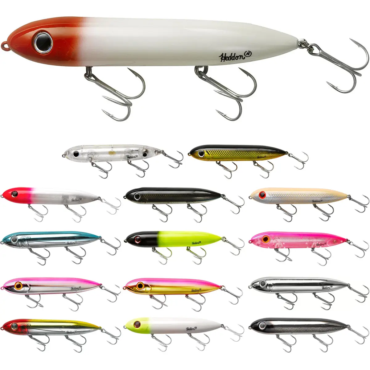 Heddon Super Spook Topwater Performance Fishing Lure, 5 Inches/5" Length, 7/8 oz Multi Species Lure for Bass Saltwater Fishing