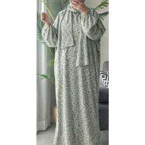 Prayer Dress – Crepe & Cotton Blend