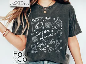 Cheer Shirt, Cheer Mom Shirt, Cheer Coach Shirt