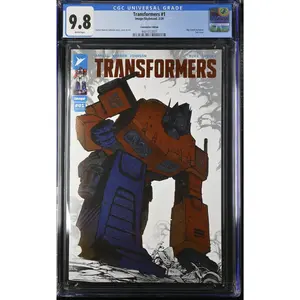 Transformers #1 (MegaCon Convention Edition) CGC 9.8