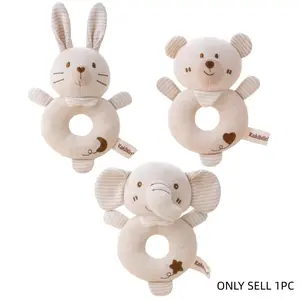1PC Rattle Maracas Sensory Play Toys, Newborn Baby Rattle Toys, Infant Hand Sensory Development Toys, Knitted Stuffed Animals for Babies Boy, Girl, Gifts for Expecting Mom Baby Birthday, Christmas,Thanksgiving and Easter Gifts