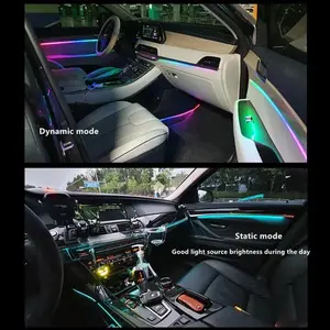 car truck Acrylic starlight headliner Ambient Light Symphony Chasing 18 In 1 Optic Fiber Light For  Atmosphere Interior Lights
