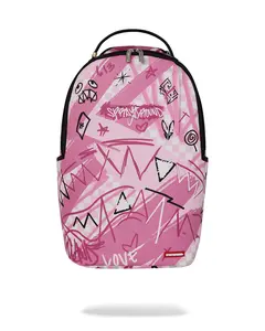 SPRAYGROUND PINK SMOKE CHECK DLXSV BACKPACK