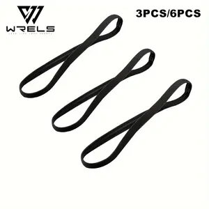 Solid Color Sports Training Headband, 3 Counts/set High Elasticity Sweat Absorbing Sweat Wicking Headband, Non-slip Workout Headband for Running Cycling Climbing, Sports Headbands