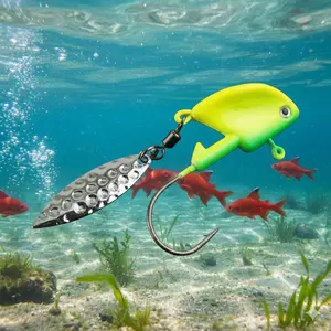 Stainless Steel Rust-Proof Jigging Lure Set, 360° Spiral Spoon Swimbait with Treble Hooks, Precision Cast for Saltwater & Freshwater Fishing, Targets Salmon Bass Perch, 5 Sizes Available.