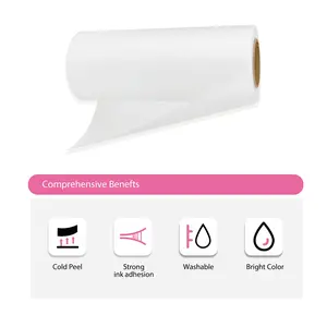 B btransfer DTF PreTreat Transfer Roll Film 13 Inch x 328 FT——fit for A3 DTF Printer