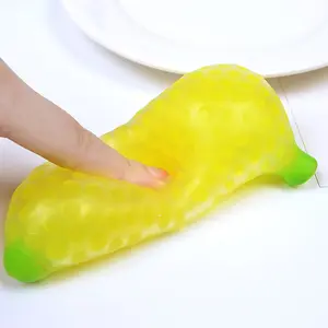 Stress Relief Toy, Quick Recovery Banana Squeeze Toy, Handheld Stress Ball, Perfect Gift, Fun and Relaxing Sensory Play, Squishy Fidgets