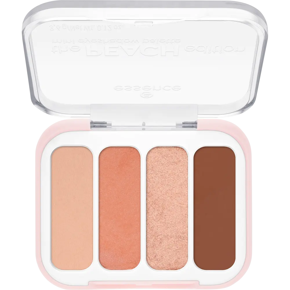 the PEACH edition mini eyeshadow palette