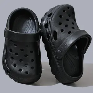 2026 New Kids Hole Sandals Toddler Baby Boys Girls Summer Non‑Slip Beach Pool Shower Shoes Lightweight Breathable Casual Slip‑On Clog Style Sandals Soft Sole Comfortable Children Bathroom Slippers Outdoor Quick‑Dry Water Shoes for Little Big Kids
