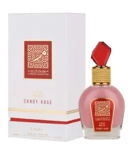 Lattafa Musk Candy Rose Thameen Collection For Unisex 3.4 Oz Eau De Parfum Spray