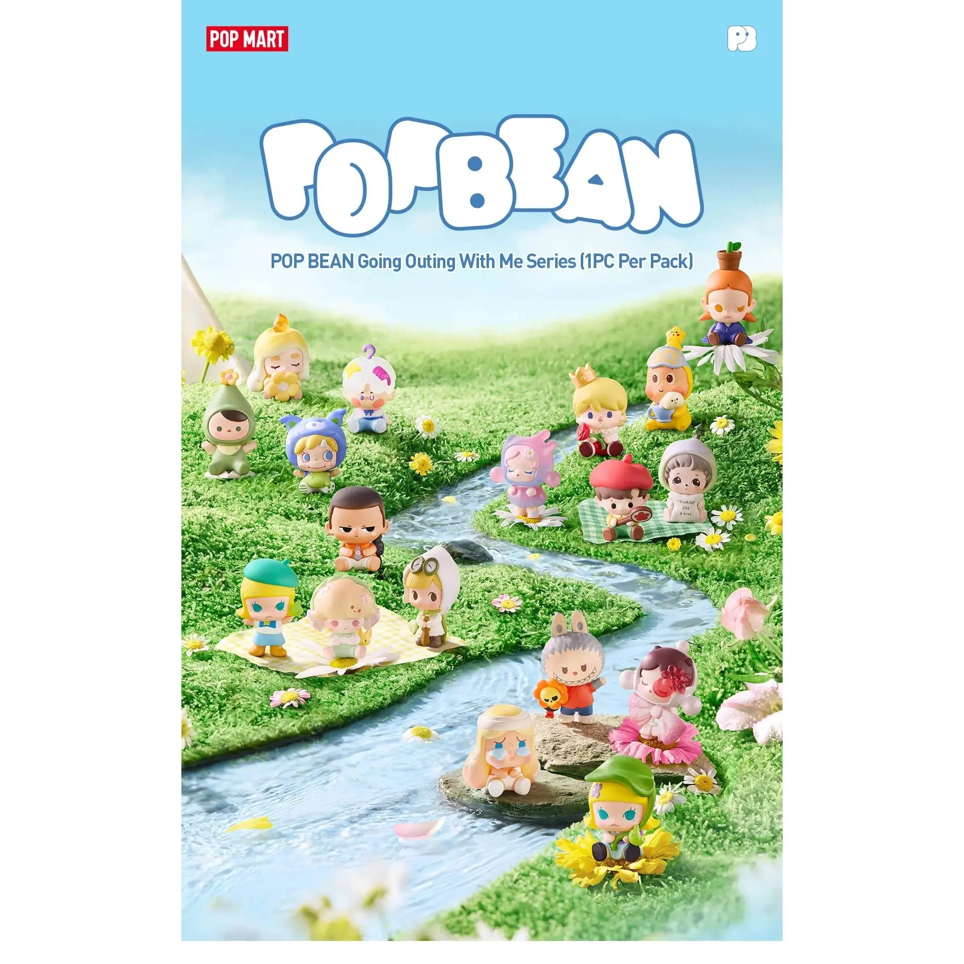 Popbean Going Outing With Me Series(1pc per Pack)