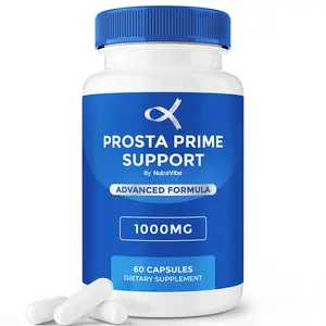 Prosta Prime Support - ProstaPrime Support Advanced Formula 1000mg Capsules with Natural Ingredients for Health & Wellness 60 Count