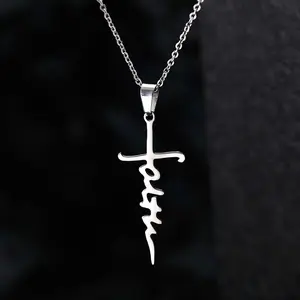 Aileen Fashion Custom Alphabet Initial Cross Charm Necklace - Exquisite Minimalist Chain, Modern Versatile Artificial Gemstone Jewelry for Girls and Women