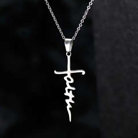 Women's Aileen Fashion Custom Alphabet Initial Cross Charm Necklace - Elegant Adult Girl Casual Jewelry with Exquisite Trendy Pendant, Classic Cross Symbol, Statement Chain, Minimalist Artificial Gemstone Accent
