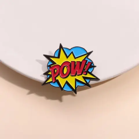 Cartoon Letter Design Brooch, Fashion Clip Brooch for Party, Daily Clothing Decor, Trendy All-match & Exquisite Brooch for Birthday Gift, Fashion Accessory