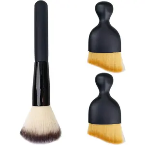 3 Pack Microfiber Duster, Small Dust Brushes, Feather Duster, Soft Fibers, Efficient Dust Removal, Cleaning Tool Perfect for Computers, Keyboards, Car Interior, Photo Frames, Digital Devices HSHTTKL