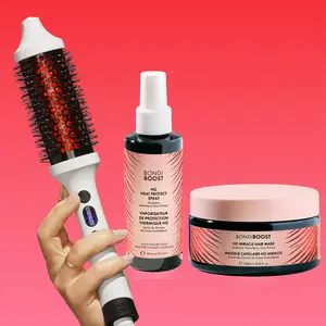 INFRARED THERMAL BRUSH & STRAWBERRY GUM HAIR REPAIR & STYLING KIT