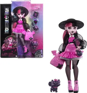 Monster High Draculaura Fashion Doll with Pet  [COLLECTIBLES] Paper Doll