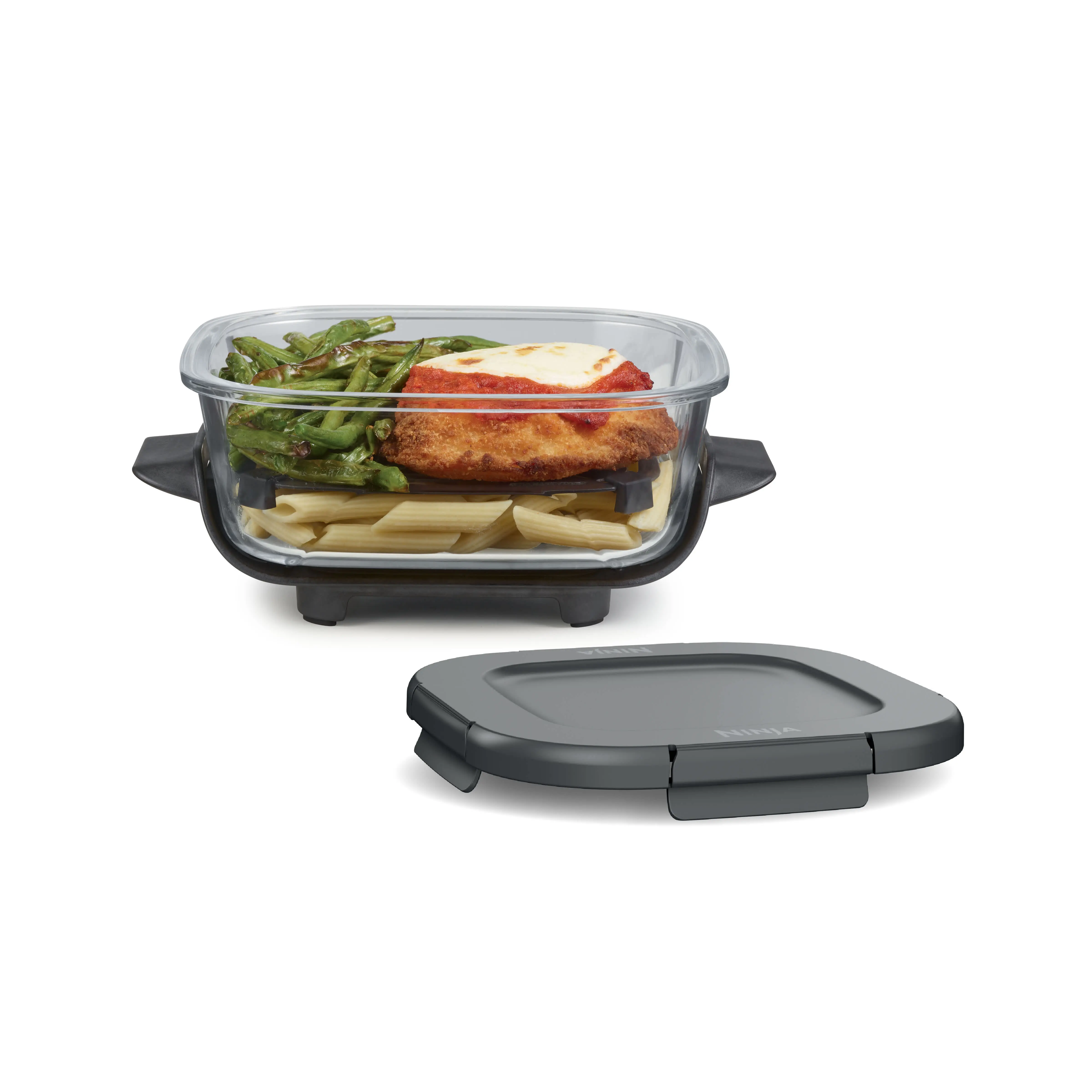 Ninja 6-Cup CleanCrisp Glass Container with Leakproof Lid - XSKSFN6CUP