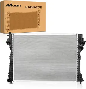 Nilight Radiator for Ford Mustang 2005 2006 2007 2008 2009 2010 2011 2012 2013 2014 3.7L 4.0L 4.6L 5.0L V6 V8 RWD,Performance Aluminum Replacement OEM.