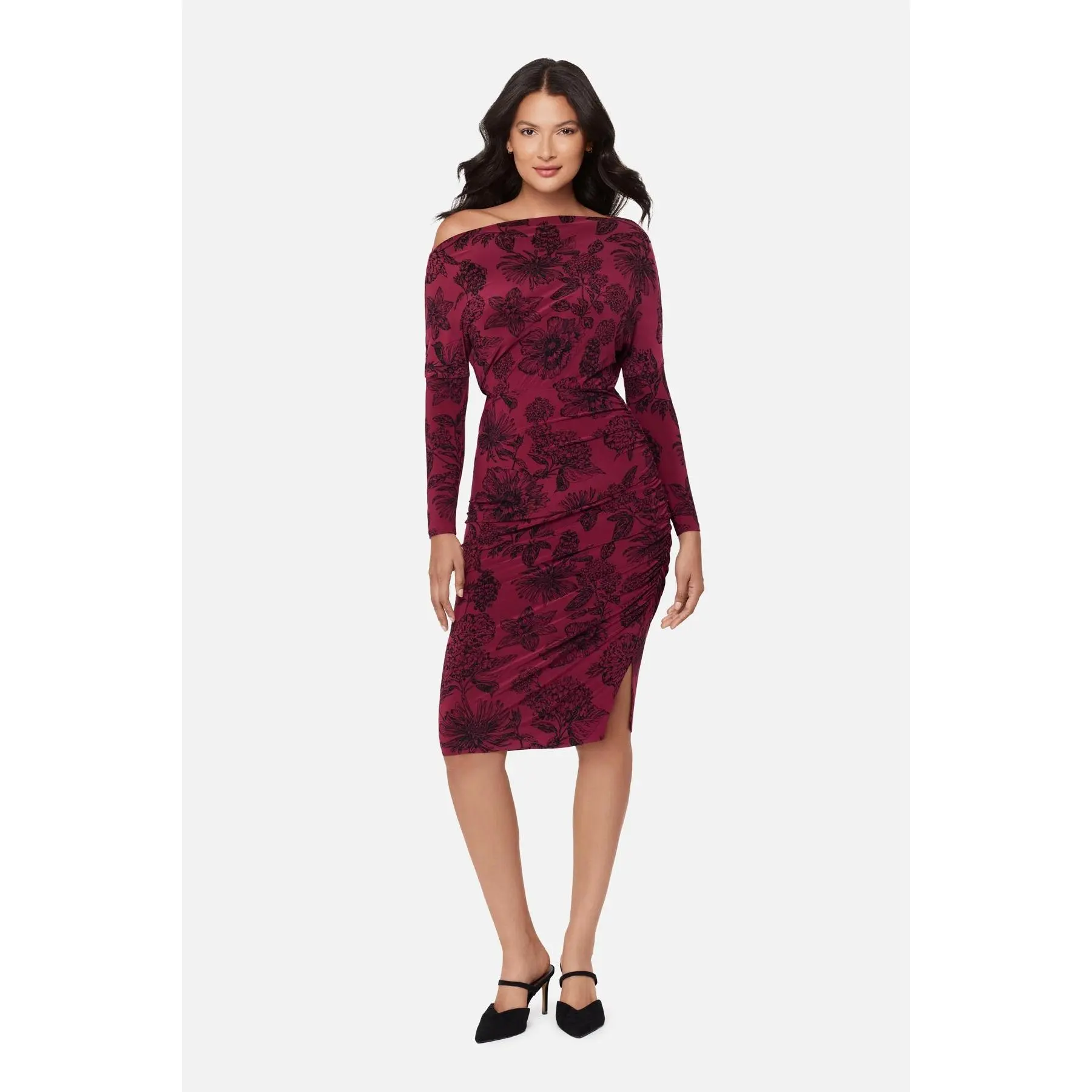 Niki Shaping Dress in Sketch