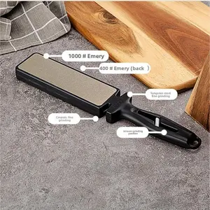 5 in1 Knife Sharpener Diamond Bars Multi-Tool Kitchen Knives Tungsten Steel Ceramic Grinding Double-Sided Whetstone 숫돌