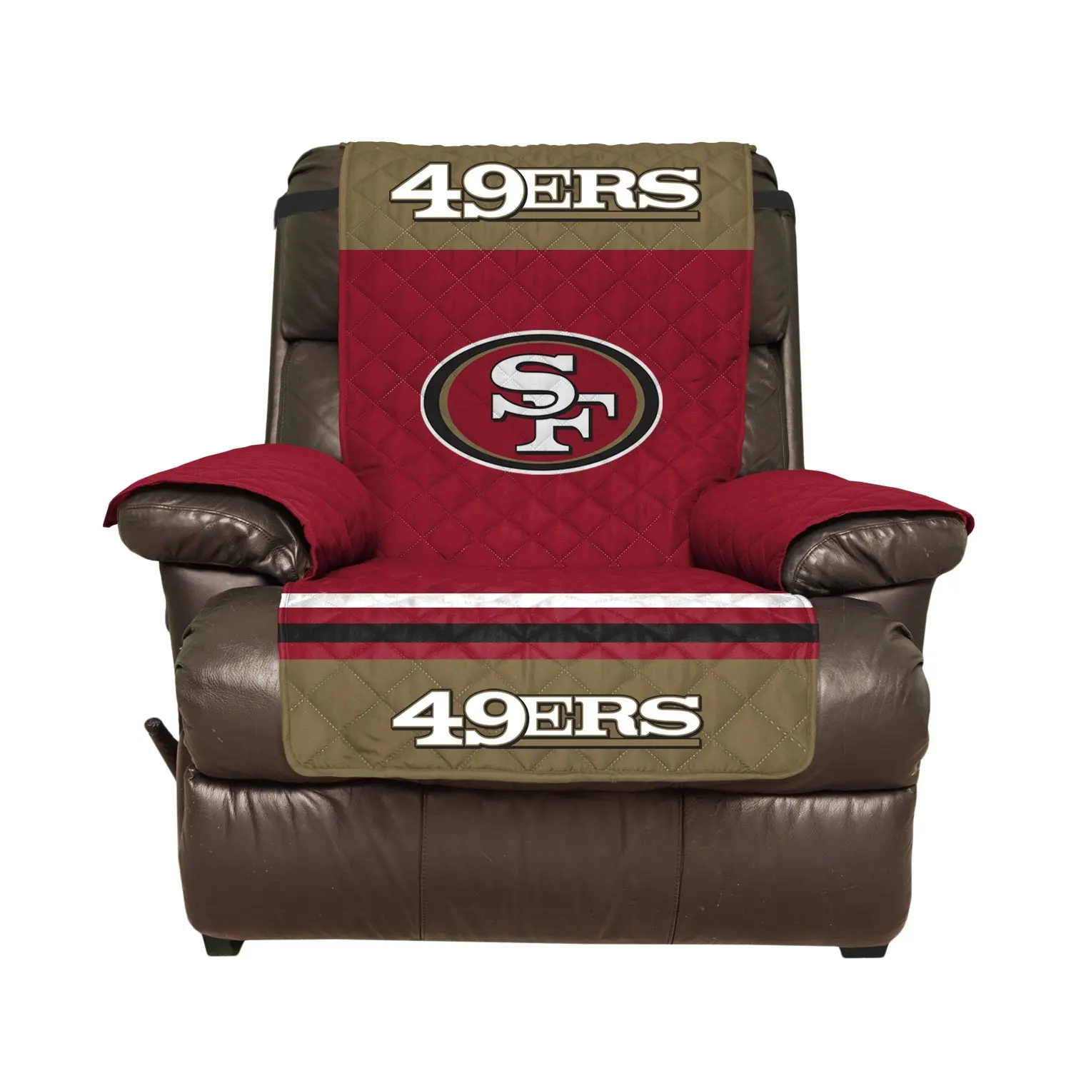 NFL Recliner Furniture Cover with Elastic Straps Protector Team Ideal Choice Reliable
