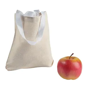 DIY Mini Canvas Tote Bags - 12 Pc.