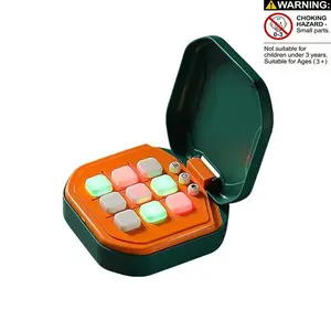 Multi-Game Smart Tic-Tac-Toe Puzzle, Fun Mini Parent-Child Interactive Logic Training Electronic Tic Tac Toe Game Machine, Portable Brain Teaser Toy, Tabletop Games, Family Fun Game (requires Aaa Batteries)