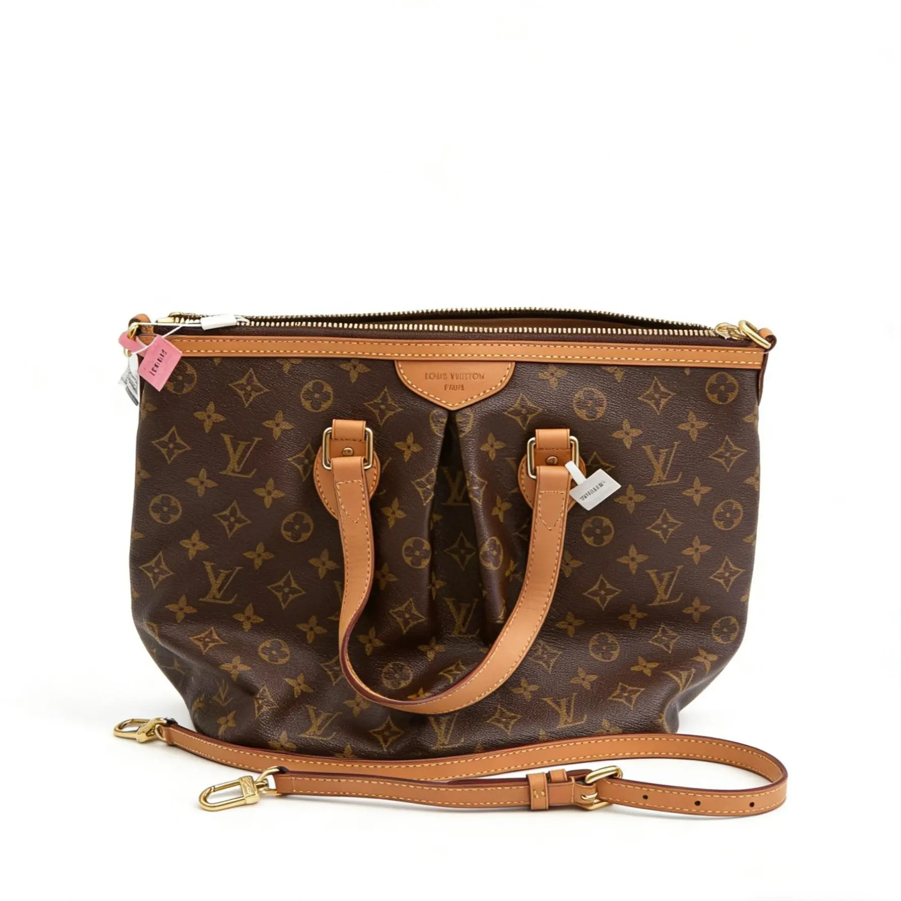 Pre-owned Louis Vuitton LV Flower Paramount Handheld Tote Bag, Floral Print Bag, Item #th360366010