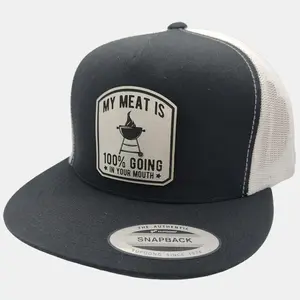 My Meat Is 100% Going In Your Mouth - Funny BBQ Themed Trucker Hat