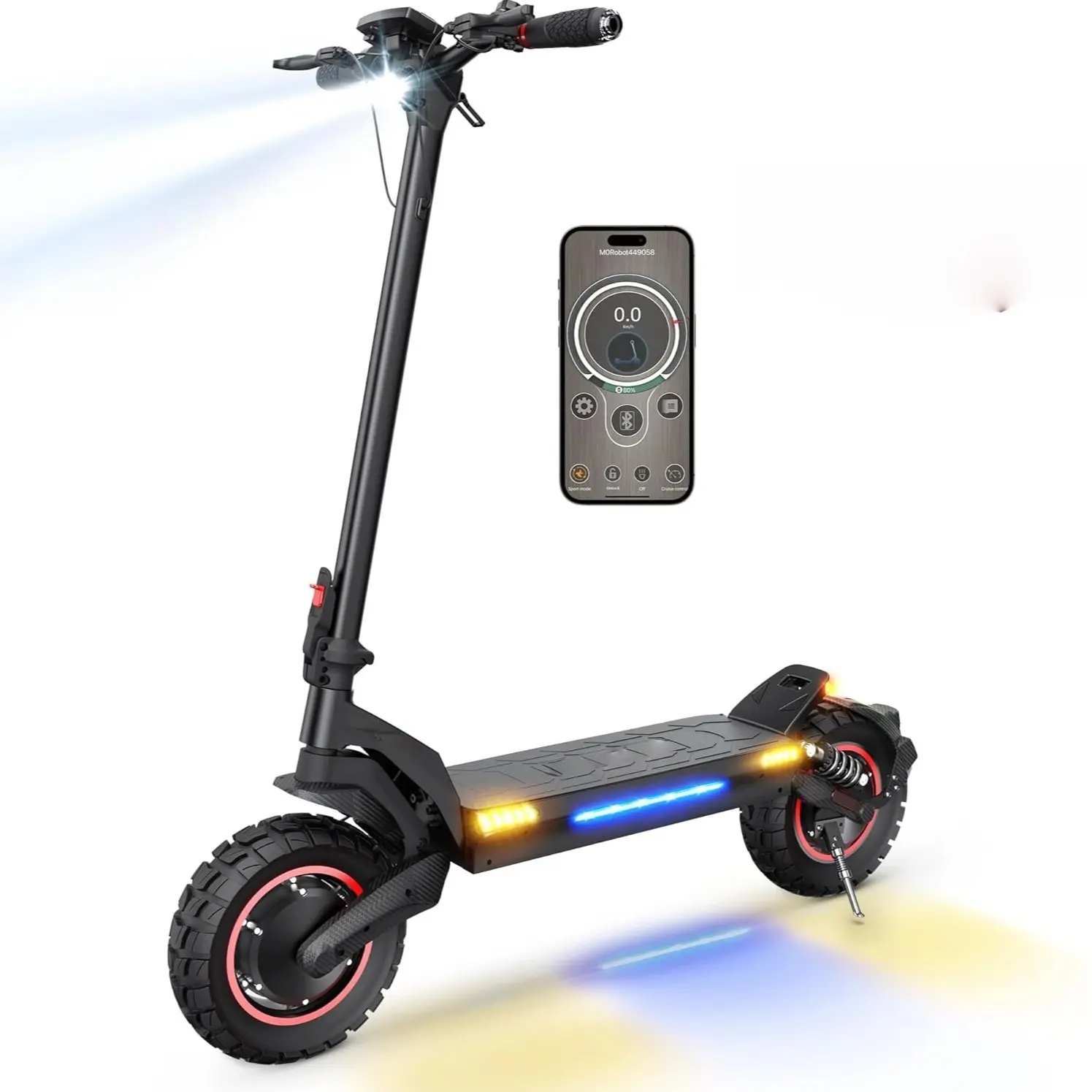 EX7 Pro-50 Miles Long Range & 38 MPH Top Speed