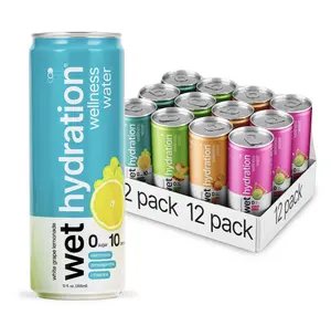Wet Hydration 12-Pack: Sugar Free Zero Calorie. Glow, refresh, essential, and focus in our best-selling variety pack. Sport, Wellness, Fitness, Hydration!