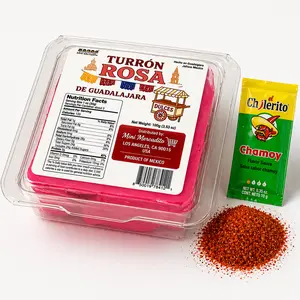 Turron Rosa de Guadalajara Mexican Candy (100g) - Sweet Traditional Candy