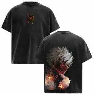 Katsuki Bakugo My Hero Academia Anim3 TShirt, Retro Anim3 Manga Shirt, Unisex Anim3 Manga Shirt Womenswear Menswear Top Streetwear Cotton Comfort 0