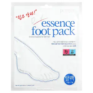 Petitfee Dry Essence Foot Pack,  1 Pair, 0.28 oz (8 g)