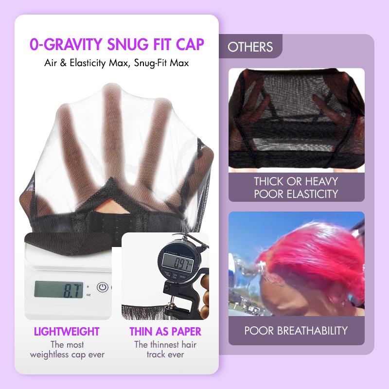 [LIVE]Ready to Go Blunt Cut Bob Closure Short HD Lace Glueless Wig 100% Human Hair Wear Go