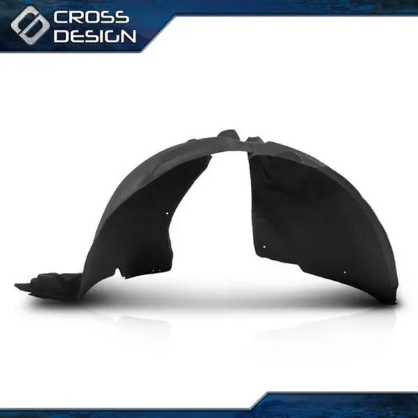 PIT66 Cross Design Front Fender, Left Driver Side, Car Exterior Mud Flap Splash Guard Accessory Fit for 2017-2019 Buick Lacrosse
