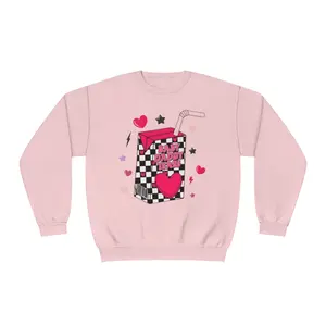 Baby Daddy Tears NuBlend® Crewneck Sweatshirt, Funny Sweater, Baby Daddy Tears in a Juicebox Sweater