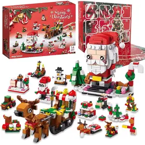 Advent Calendar 2025 Christmas Building Toy for Kids,12 Days Building Blocks Toys Holiday Countdown Calendars, 6 IN 1 Santa Claus Blocks, Stuffers for 6-12 Year Old Boys Girls Teen Gifts