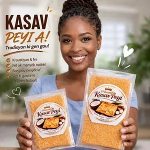 Haitian Cassava Bread (Kasav Peyi) – Crunchy Snack Haitian Cassava Bread (Kasav Peyi) – Crunchy Snack