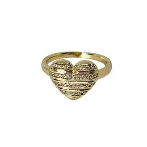 Female Heart Shape Promise Ring - Minimalist Engraved Name, Custom Engraved Personalized Jewelry for Thanksgiving, Promise Rings