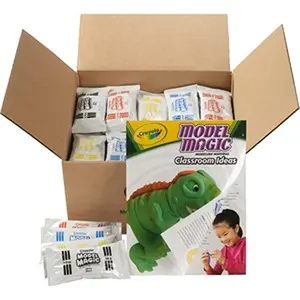Crayola Model Magic Soft Modeling Clay Classpack - 75-Piece Assorted Pack, Ideal for Crafts and Classroom Creative Art Projects