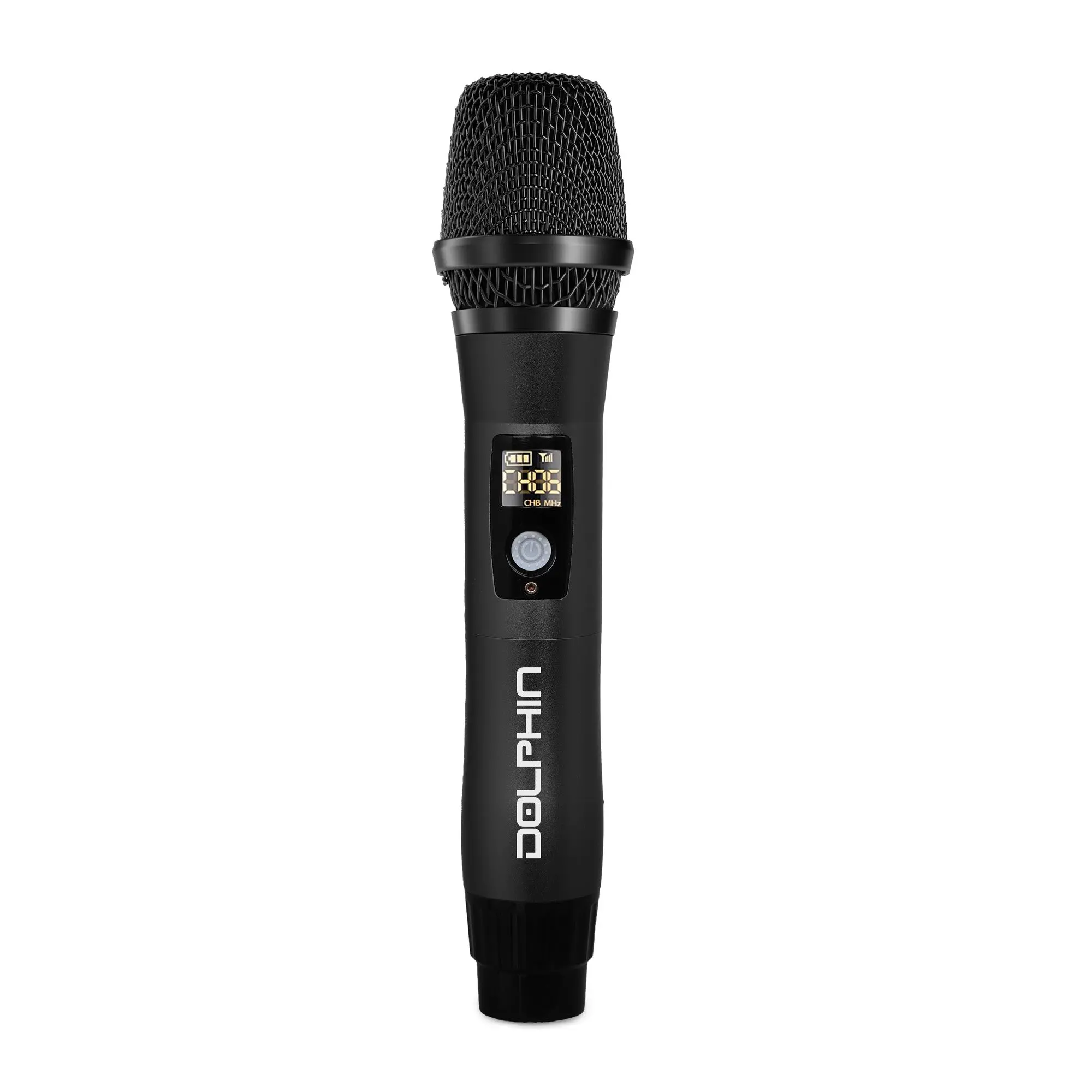 Dolphin MCX-11 Wireless UHF Microphone – USB-C Rechargeable & Anti-Interference Audio Metal