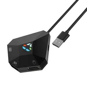 Keyboard and Mouse Adapter USB Connection Mouse and Keyboard Converte for PS4/PS3/Xbox One/Xbox 360/Nintendo Switch