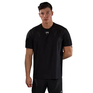 Venum Lazer Dry Tech T-Shirt - Black/Grey