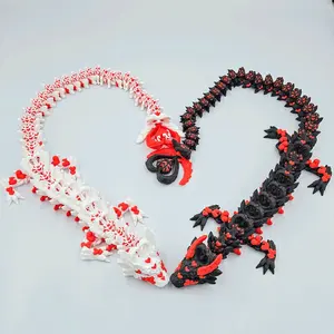 Heart Dragon Collectible Figurines - Articulated Dragon
