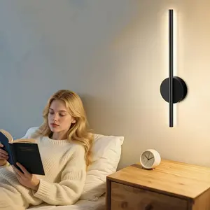 Wireless Charging Wall Lamp Battery Powered Remote Control Dimmable Indoor Decorative Light, Adjustable Brightness LED Nightlight