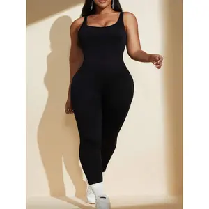 piece Top-Rated Plus Size Seamless Jumpsuit - Built-In Shapewear & Waist Cincher Design Slim Tight Fit Pants for Women shearling juicy jeans Women's Denim Yoga Overalls tiktok shop cybermonday 3 pink dress stealth black concert outfit top threefold Quilt